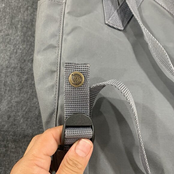 Fjallraven Kanken Backpack grey laptop school bag purse EUC - Picture 10 of 10